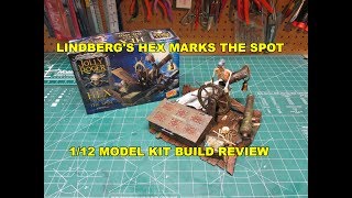 LINDBERG HEX MARKS THE SPOT 1:12 MODEL KIT BUILD REVIEW HL224