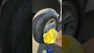 Transform your tires to look brand new with this tip!