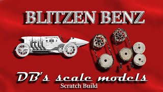 DB's scratch building The Benz, all chains and sprocket done, brake levers