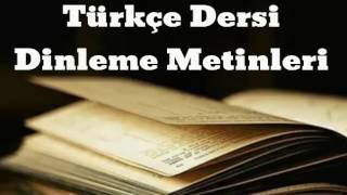 Davul Tozu Minare Gölgesi  5. Sınıf Türkçe MEB Dinleme Metinleri