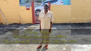 In Loving Memory of Elder Captain Leader Lawrence Williams