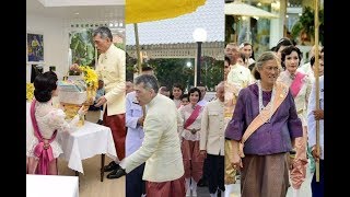 ย้อนชมความงดงามชุดไทยสมัย ร.5 และผมทรงลอนสูงของเจ้าคุณพระสินีนาฎฯ ในงานอุ่นไอรักฯ