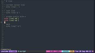 Vimscript Tutorial: Buffer ( get line number of different places )
