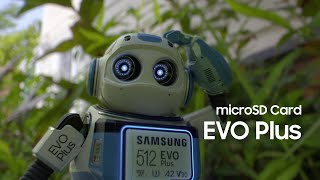 microSD Card EVO Plus: Picture every moment, capture every move | Samsung