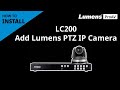 [InstallAV] LC200 How to Add Lumens IP Camera into CaptureVision System | Lumens ProAV