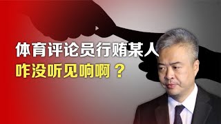 司马南：体育评论员行贿某人，咋没听见响啊