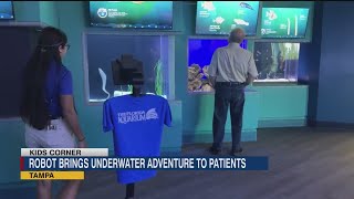 Florida Aquarium new program includes Aquabot 3000