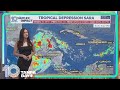 Tracking the Tropics: Sara weakens to a tropical depression as it moves over the Yucatan Peninsula