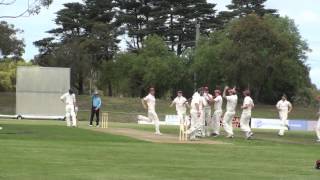 2014-15 2nd XI Quarter Final vs. Northcote - Max O'Sullivan Dismissal