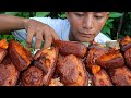 Eating pork belly  || cook spicy and tender ||  eating show || @Api763  || moakhah vlogs