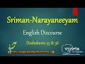 Dashakam 35 & 36 | English meaning of Sriman Narayaneeyam | Sri Shankararama Sharma