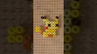 DIY Perler Bead Easy Craft Pokemon Ideas - Teeny Tiny Pikachu!