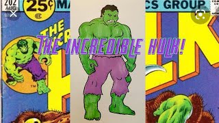 How to Draw The Incredible Hulk!