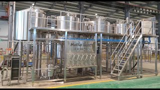 Tiantai 2000L automatic beer brewing equipment