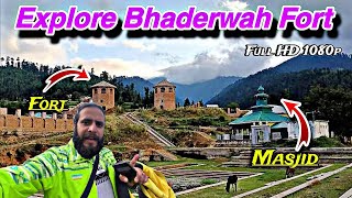 Explore 300 Years Old Bhaderwah Fort🍁 | Bhaderwah Fort📍| Chenab Vally famous Fort 😊