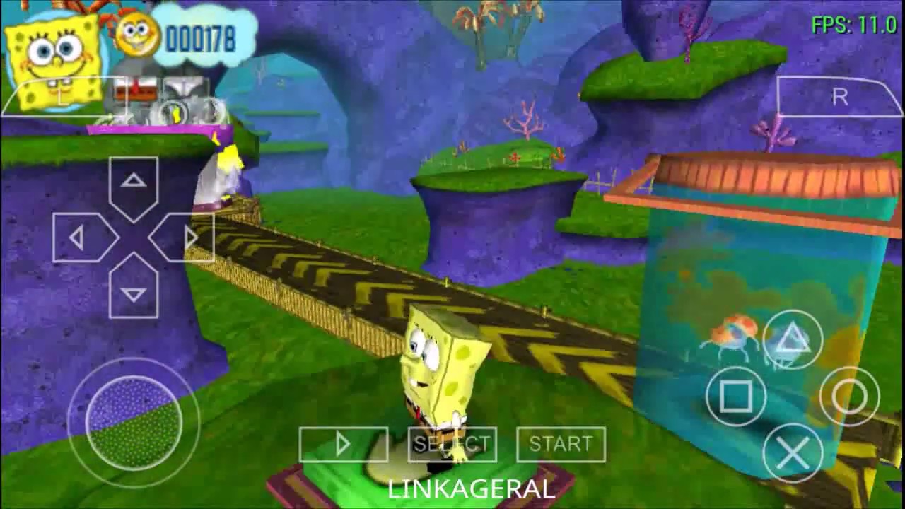 Bob Esponja Atrapados En El Congelador Para Android Com Ppsspp - YouTube