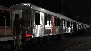 DD5515+東急田園都市線新型車両2020系2745〜2545+2045〜2845+2445〜2145編成+東急電鉄甲種回送7200系7254+7252編成がJ-TRECから甲種出場！