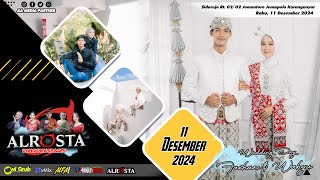 🔴LIVE PART 2 ALROSTA II WEDDING FARHAN \u0026 WAHYU II ALFA AUDIO RT2 (Mr.Sigit) II AA MEDIA 01 NYENI