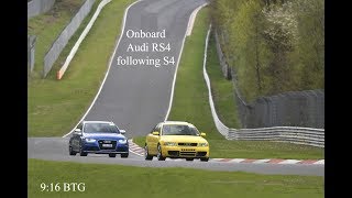 Audi RS4 \u0026 S4 Nürburgring Nordschleife