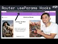 useParams Hooks in React Router in Hindi in 2020 #57