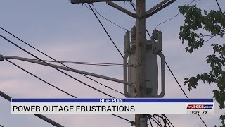 High Point residents frustrated by power outages