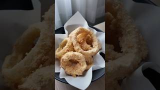 หัวหอมทอด (Onion Ring) ด้วยหม้อทอดไร้น้ำมัน #ทำอาหาร #หัวหอมทอด #กินกับshorts