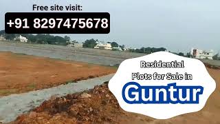 APCRDA Land for Sale in Guntur Prime Location || Buy Now || Call: +91 8297475678