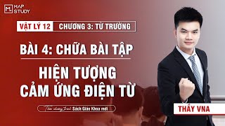 [Vật Lí 12 - SGK mới] C3  - Chữa bài tập - Hiện tượng cảm ứng điện từ (HỌC LẠI TỪ ĐẦU) | Thầy VNA