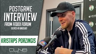 Kristaps Porzingis on GAME WINNING Block | Celtics vs Grizzlies 11/19/23