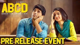 ABCD Movie Pre Release Event | Allu Sirish | Nani | Rukshar Dhillon