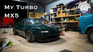 My Turbo MX5 and Self Steering - Episode 30 - DIY Yacht Build