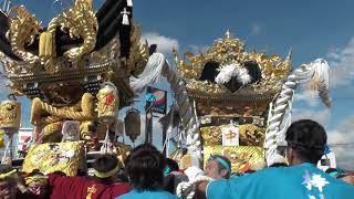 播州秋祭り　正八幡神社　2018　セブン　中野　西多田