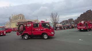 平成31年松阪市消防出初式　車両展示