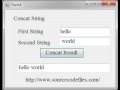 Concat string in VB.NET
