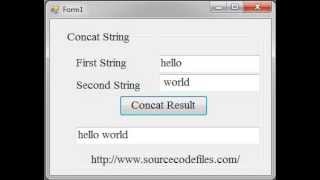 Concat string in VB.NET