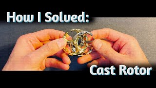 [98] It's Not What You Think - Cast Rotor Puzzle - Adult Puzzle by Hanayama
