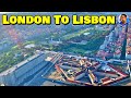 UP IN THE SKY - LONDON TO LISBON -  🌍 - Explore With Triple-A