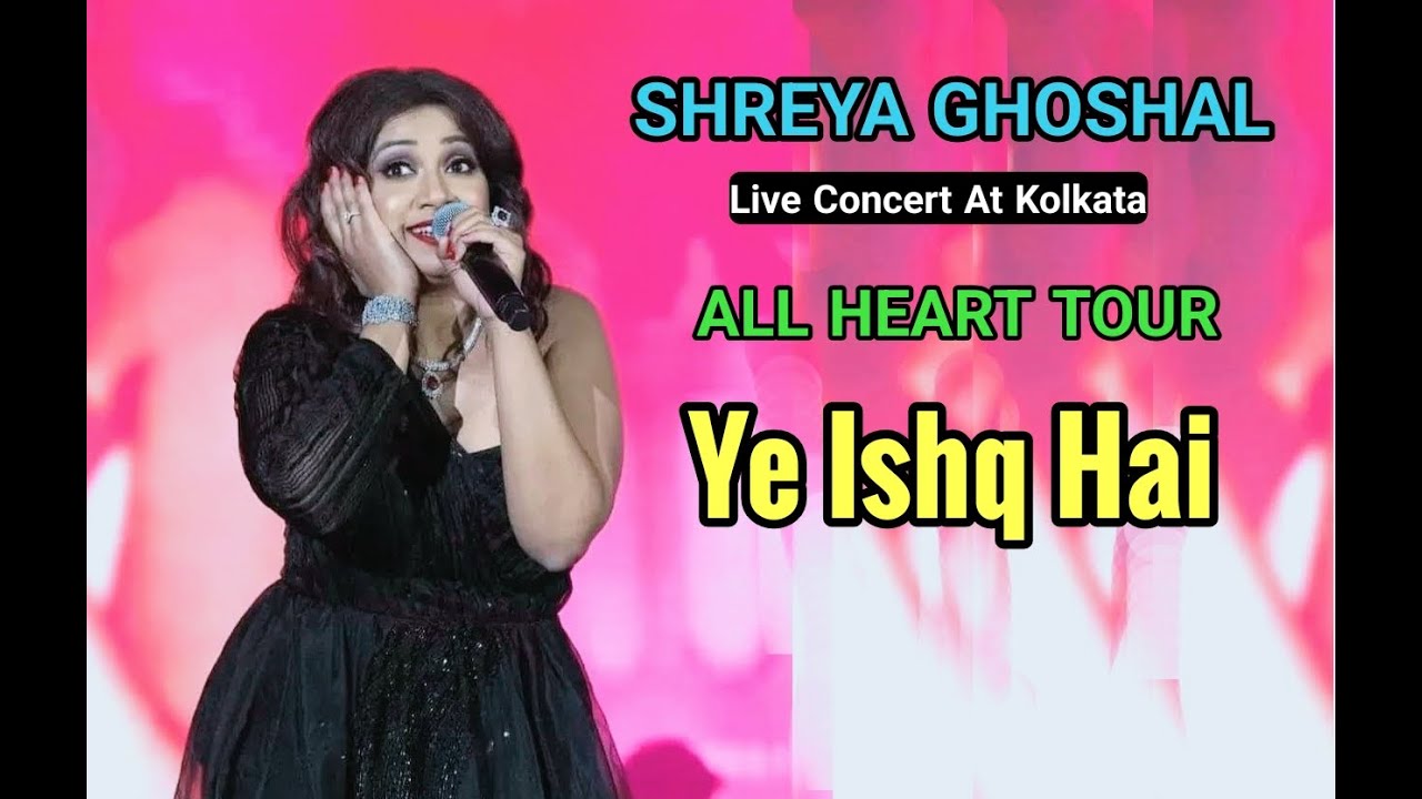 YE ISHQ HAI. Shreya Ghoshal Live Perform At Kolkata Nicco Park All ...