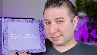 BOXYCHARM OCTOBER 2022 PREMIUM UNBOXING! TARTE TAKEOVER BOX REVIEW AND REVEAL | Brett Guy Glam