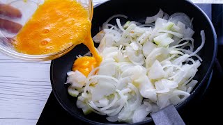 3 onions and 3 eggs - find out how to prepare the omelette correctly