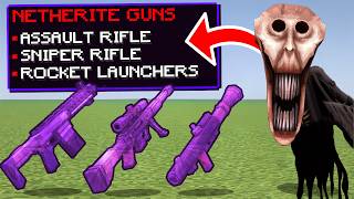 Minecraft, But Horror Mods Drop GUNS