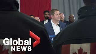 Canada Election: Conservative Leader Scheer faces questions about controversial candidate