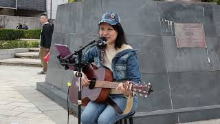 邱小姐點唱 - 要是有緣  - Maria 蛇年年初三 音樂分享 沙田大會堂開放舞台 Busking - 4K影片 - 250131