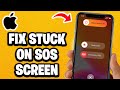 How To Fix iPhone Stuck On Emergency SOS Screen - Fastest Guide