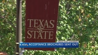 Prospective students receive misleading brochure from Texas State University