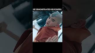 He demonstrated his powers. Avatar the last air Bender. #film