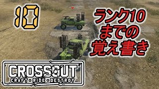 #10 今こそ！CROSSOUT 初心者向け？基礎知識的なアレ -実況-