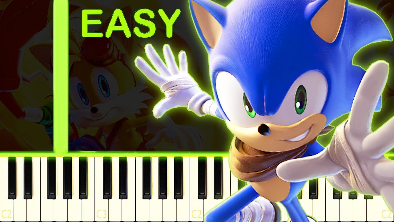 Sonic Boom Fire And Ice Theme Easy Piano Tutorial Youtube Music