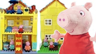 Peppa Pig's Family House Construction Building Blocks