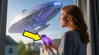 She Tried a Random Alien App for Fun—Next Morning, the Emperors Ship Hovered Above Her House